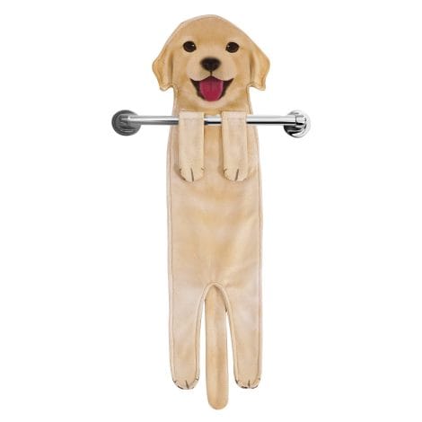 Adorable Golden Retriever Hand Towels – Perfect for bathrooms and kitchens. Great gift for dog lovers!