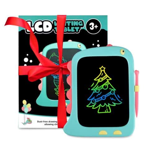 Blue Reusable Doodle Pad: Mess-free drawing tablet for kids, encouraging creativity & learning, ideal for ages 3-10.