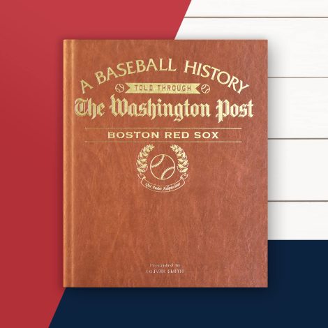 Customized Baseball History Book – Ideal Present for Sports Enthusiasts – Explore MLB’s Past via Newspaper Archives