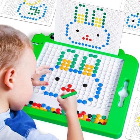 NARRIO Magnetic Doodle Board: Fun educational toy for boys and girls aged 2-8, great for travel.