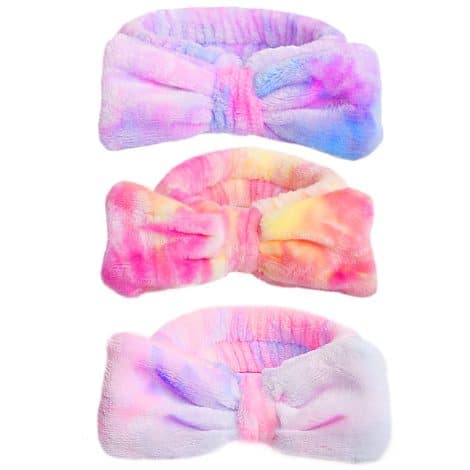 WSYUB Spa Headband, a stylish and fuzzy hair accessory for teen girls and women, ideal for skincare routines.