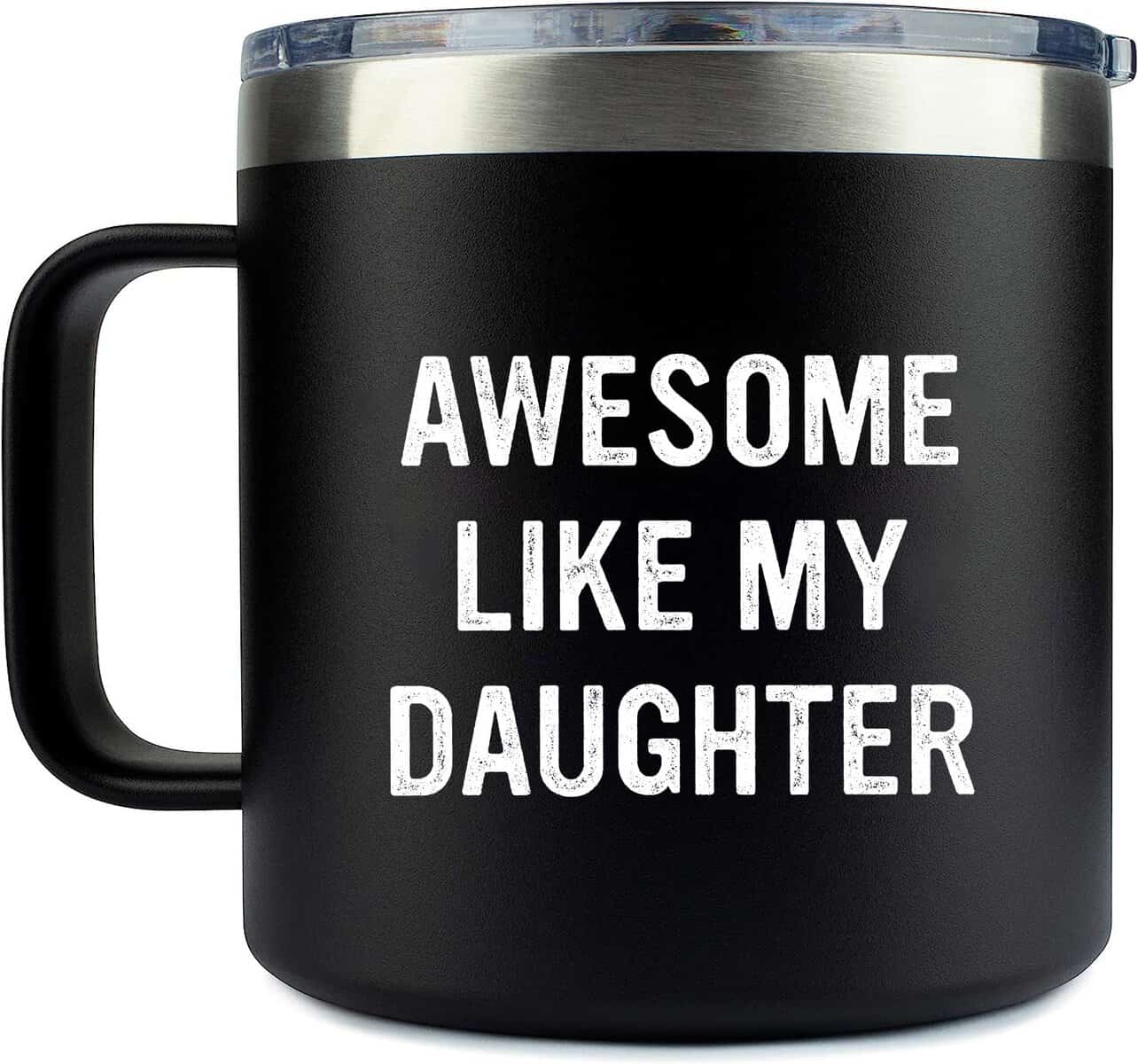 Edizzone Funny Mug for Dads (Awesome Like My Daughter) Dad Gifts - Best Dad Birthday Gift - Gifts for Dad From Daughter - Cool Gifts for Dad - Christmas Gifts for Dad - Dad Gifts From Daughter