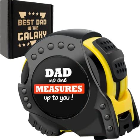 Unique Tape Measure – The Best Gift for Dad – Show Your Love and Appreciation, LoLoud Gifts for Father.