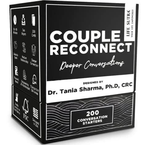 Love Link – A card game for married couples, with 200 conversation cards to strengthen your relationship. Created by a US psychologist.