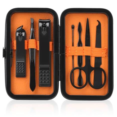 Grooming on the Go Nail Care Set: Essential Manicure and Pedicure Tools, Perfect Gift for Men and Women.