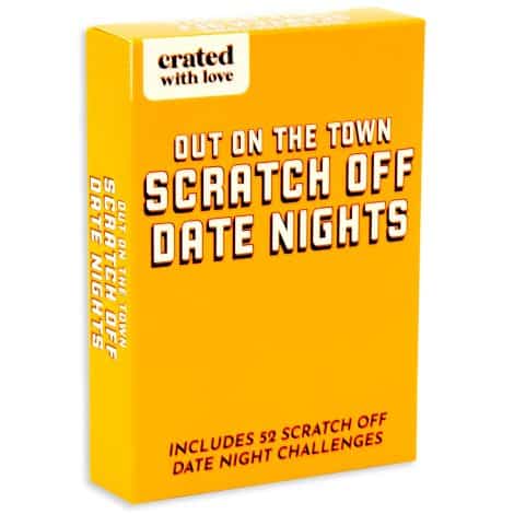 Delightful Date Deck – Exciting Card Set for Couples to Scratch Off and Explore Fun Date Night Ideas. Perfect Anniversary Gift!