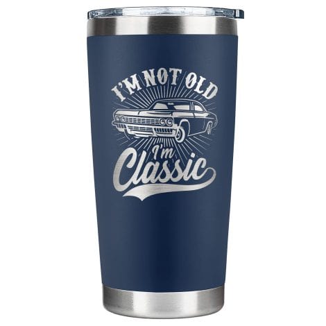 Men’s Gift Collection features personalized 20 oz Tumblers perfect for Grandpas, Dads, Husbands, or any special man. Ideal for milestone birthdays or Christmas.