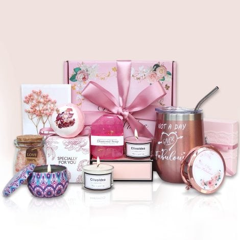 Celebrate Her Day with Happy Birthday Spa Gift Box, a perfect unique pampering gift for women.