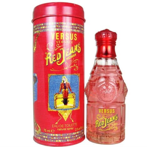 Versace Red Jeans for Women – Refreshing Eau De Toilette Spray, 2.5 Ounce, Made to Enchant.