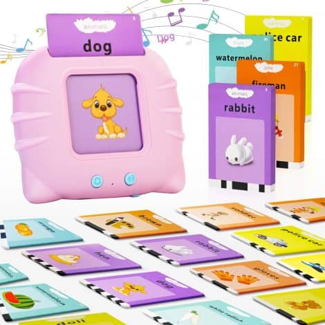 Talking Flash Cards for Toddlers 2-4 Years: Interactive Speech Therapy and Educational Toy with 224 Sight Words.