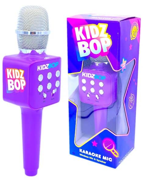 Move2Play is an awesome karaoke microphone from the popular Kidz Bop – perfect gift for kids 4 and up!