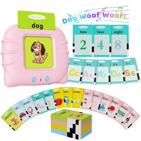 Educational Speech Therapy Flash Cards: Fun, interactive learning for toddlers, kids with autism. Perfect gift for 1-6 year olds.