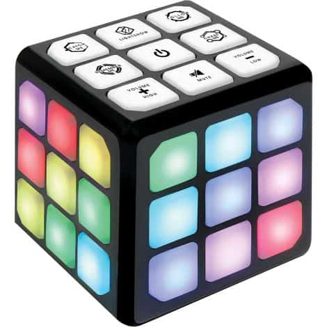 The Ultimate Brain-Teasing Game: 4-in-1 Electronic Memory Cube | Perfect Gift for Kids aged 6-12.