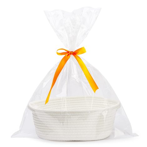 Holiday Deluxe Gift Basket with Handles – Versatile, Durable, and Stylish Storage Solution for Gifts or Toys.