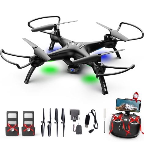 Beginner-friendly ATTOP W10 drone with camera for kids and adults, featuring HD video, easy controls, and gift-worthy for Christmas.