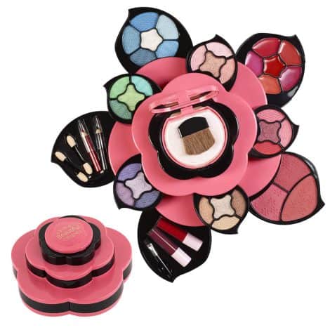 Toysical’s Teen Makeup Kit – Blossoming Makeup Set for Girls & Women – 3-Tier Palette – Perfect for Beginners or Cosplay.