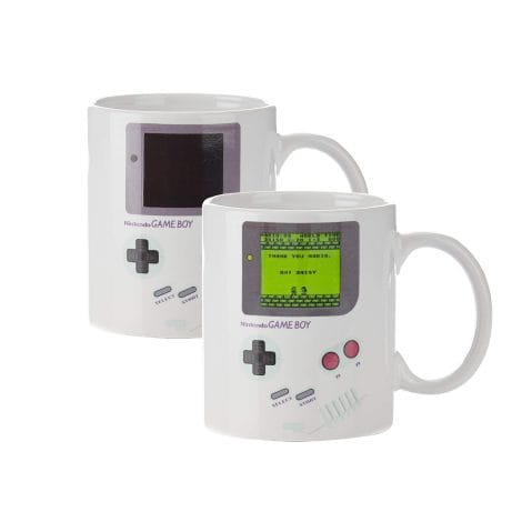 Gameboy themed heat changing coffee mug – Perfect gift for gamers, Nintendo fans, and retro enthusiasts. 10 oz.