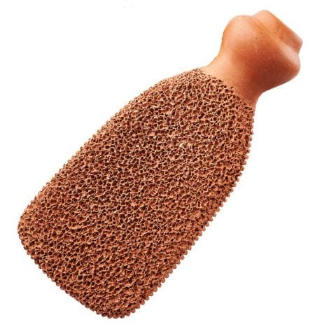 Long-lasting Foot Exfoliating Scrubber made from all-natural Terra-Cotta. Get smooth, callus-free feet in no time!