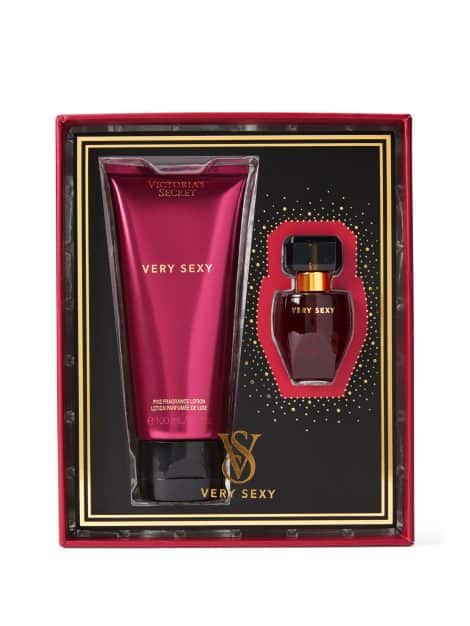 Victoria’s Secret Very Sexy Mini Fragrance Duo Gift Set: Mini Perfume & Travel-sized Lotion for you.