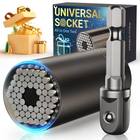 The ultimate tool set for any man – Super Socket Gifts for Men, perfect stocking stuffers for Christmas!