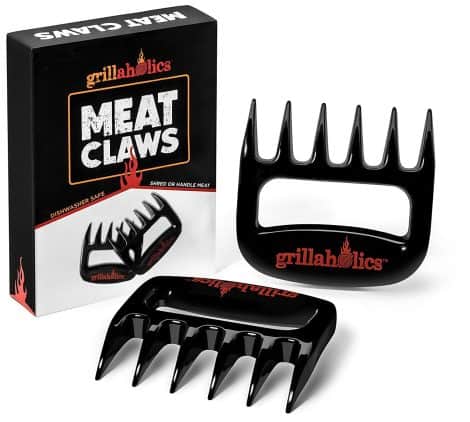 These Grillaholics BBQ Meat Shredder Claws are like Wolverine, swiftly shredding meats, and safe for dishwashing.