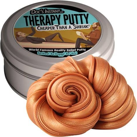 Quick Relief Putty – Funny and Affordable Stress Relief Gift for Friends, Secret Santa, and Stocking Stuffers.