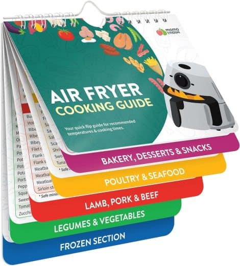 Air Fryer Helper Bundle: Cheat Sheet Magnets & Booklet for Easy Cooking – Your All-in-One Kitchen Guide!