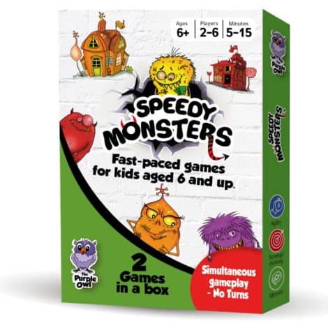 2 Exciting Card Games for Kids 6-8. Quick to Learn. No Reading Needed. Play Together. Perfect for Camping. Affordable Kids Gifts. Ages 6+.