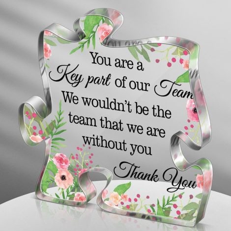 “Inspire Her Puzzle Keepsake: A Thoughtful Thank You Gift for Special Women in Your Life!”