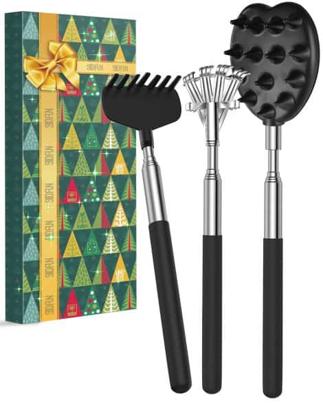 Extendable GREENEVER Back Scratcher, a cool and funny Christmas gift idea for men, women, and all ages.