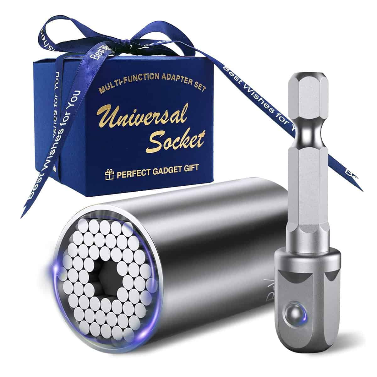 Stocking Stuffers for Adults,Gifts for Men, Super Universal Socket Tools, Christmas Gifts for Men Who Have Everything, White Elephant Gifts for Adults,Unique Tool Gadgets for Dad Him Husband Boyfriend