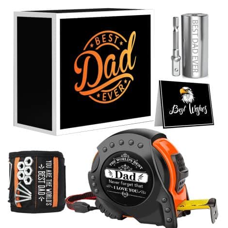 Great Pop’s Picks: One-of-a-kind Manly Tool Set for Awesome Dads! Perfect Dad’s Christmas or Father’s Day Gift.