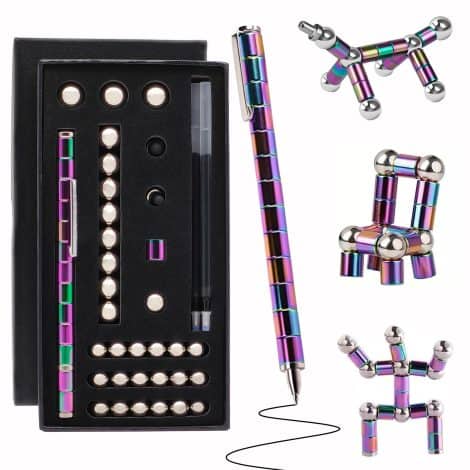 Magnetic Fidget Pen for all ages – Perfect novelty gift for kids and teens.