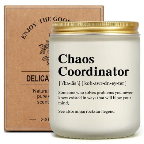 Gifts for women in charge of the chaos, perfect for birthdays, Christmas, or showing appreciation to coworkers.