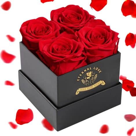 Nietiy Rose Flower Gifts: Perfect presents for women! Delivered prime roses and preserved flowers for Valentine’s and birthdays.