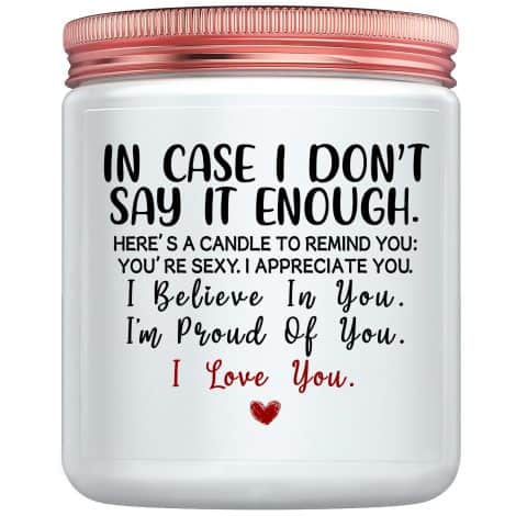 ROMZTC Romantic Engagement Candle: Perfect Gifts for Wife from Husband, Boyfriend. Ideal for Anniversaries, Birthdays, and Holidays.