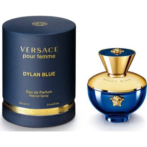 Introducing the 3.4 oz Versace Dylan Blue Pour Femme Eau de Parfum Spray for women.