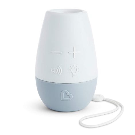 Munchkin® Shhh…™ Portable Baby Soother: Calming Sound Machine and Night Light for Babies on the Go.