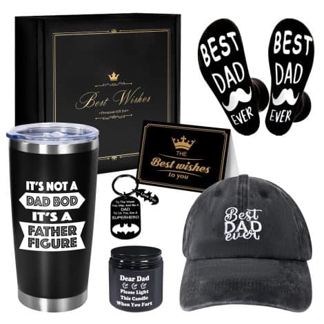 Tecanne Dad’s Special Celebration Gifts – Unique Father’s Day Box Set for Dad, Husband, or any man! Perfect for Christmas.