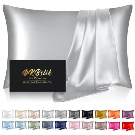 “Gift yourself the DKBslik Silk Pillowcase to enhance hair and skin health, with a refreshing cooling effect.”