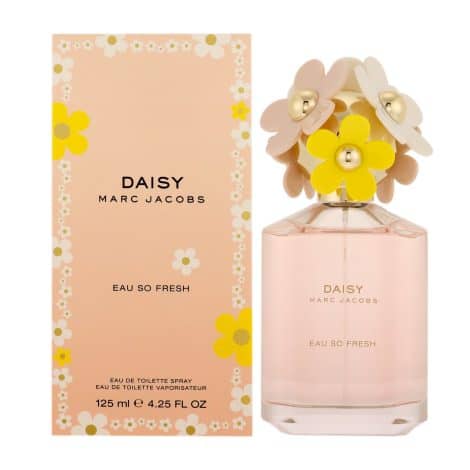 Marc Jacobs’ Women’s Daisy Eau So Fresh Toilette Spray, 4.2 Fl Oz, for the American woman.