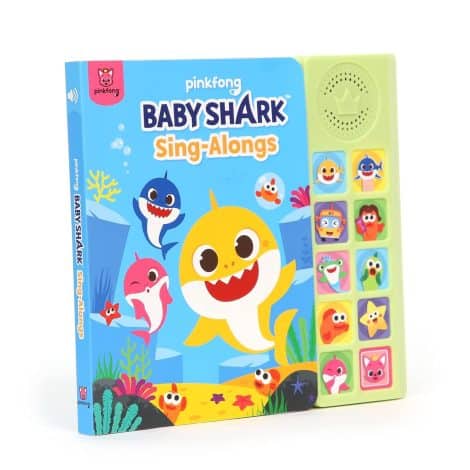 Interactive Baby Books for Toddlers 1-3: Baby Shark Sing-Alongs – Educational Sound Book with 10 Buttons. Perfect for Boys & Girls!