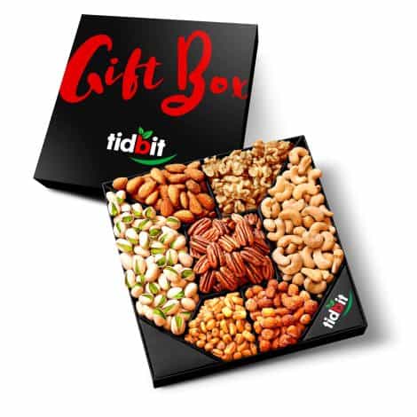 Deluxe Assorted Nut Tray – Delicious and Wholesome Mix, Perfect for Celebrations and Special Occasions!