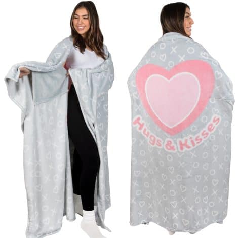 Moon Sonder The Wearable Throw Blanket and Cape in One, a plush and stylish gift for her!