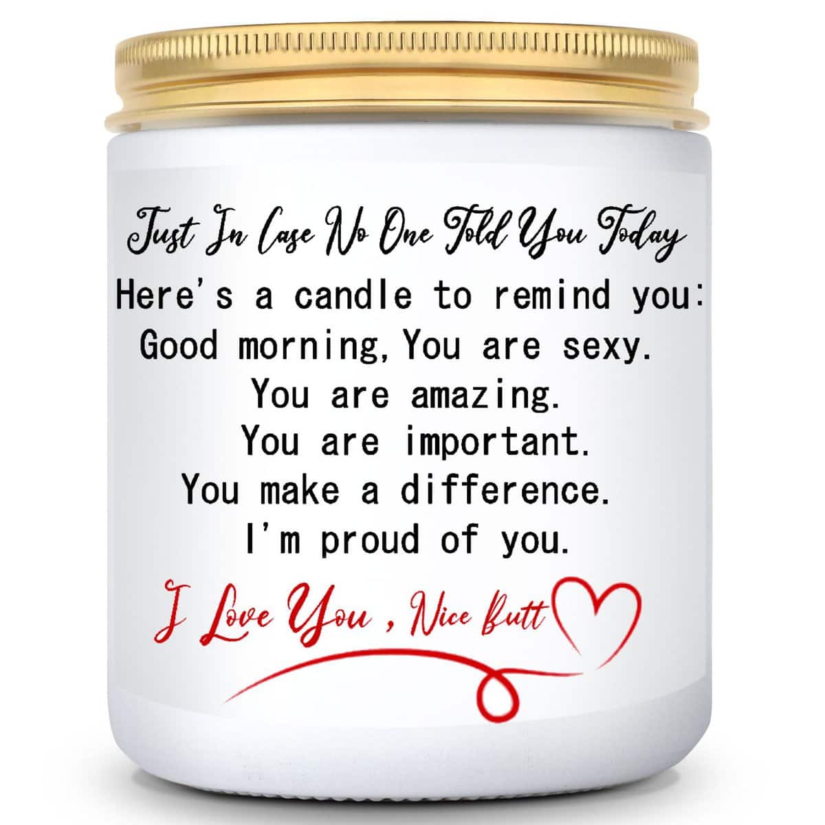 Haibeot Vanilla Candle, Anniversary Funny Gifts for Women,Gifts for Her,Him, Couple,Romantic Birthday Gifts for Wife,Her,Girlfriend,Women, Fiancee,Gifts for Christmas Anniversary Valentine’s,Wedding,Boyfriend