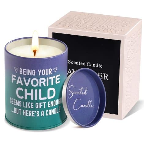 Unique and Funny Candle Gift Set for Mom and Dad: Perfect for Birthdays, Mother’s Day, and Christmas.