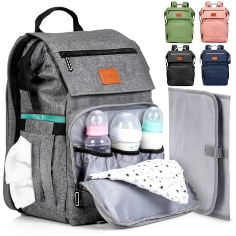 PILLANI Baby Diaper Bag Backpack – Stylish, Spacious, and Practical Baby Bag for Boys & Girls.