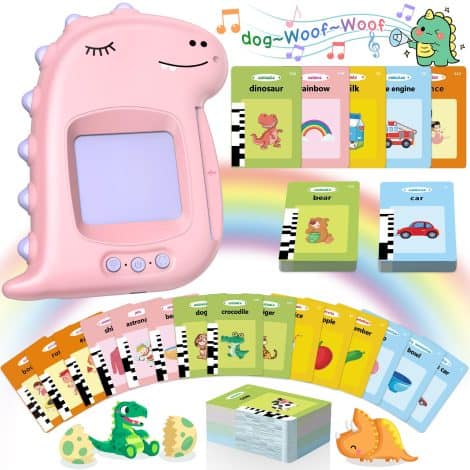 Educational Montessori toys for kids’ birthdays! Enhance learning with sensory play: 224 Sight Words Talking Flash Cards. Boys and girls ages 2-6.