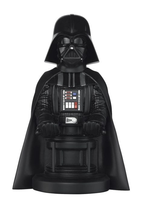 Stunning Gaming: Star Wars’ Darth Vader Phone & Gaming Holder, Stand, Cable Guys, Official Figure.