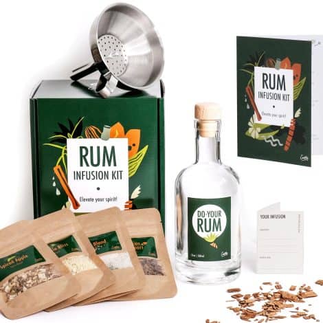 Craftly Rum Infusion Kit – Enhance your homemade cocktails with all-natural botanicals. Perfect gift for any occasion!